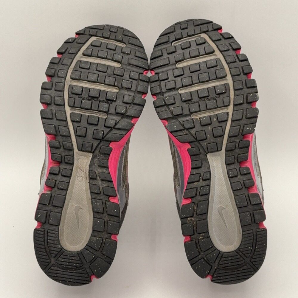 Nike Dual Fusion ST Running Shoes Gray Pink Breathable Mesh Sneakers Size 6.5 - Picture 8 of 11